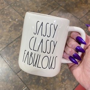 Rae Dunn Sassy Classy Fabulous Mug